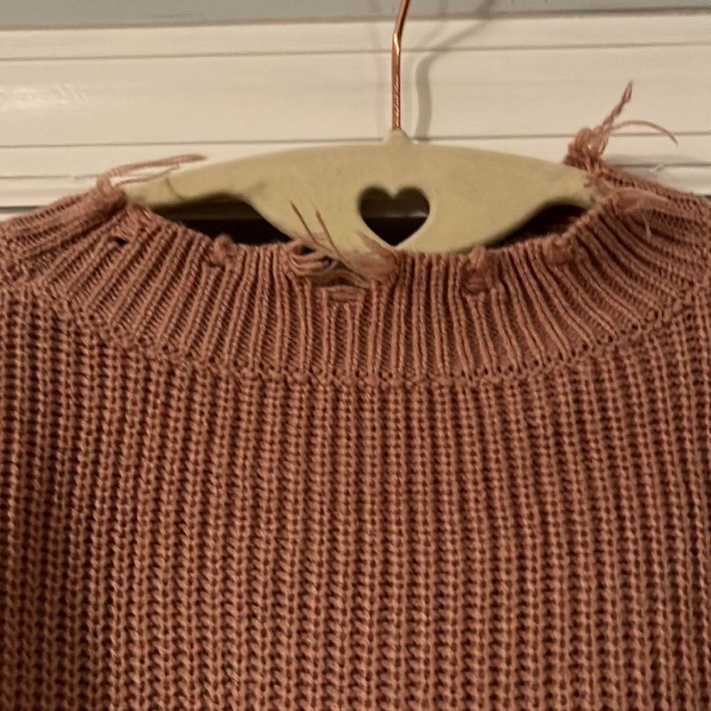 Shein Ripped Sweater - Picture 3 of 6